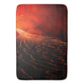 Tapis De Bain éruption volcanique (devant Vertical)