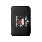 Tapis De Bain Escadron de Noël - Famille de Noël (Devant (Vertical))