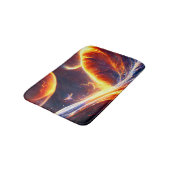 Tapis De Bain Espace d'eau de feu (Angle)