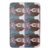 TAPIS DE BAIN ESPAGNOL DE PLONGÉE ANGLAISE (devant Vertical)