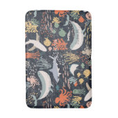 Tapis De Bain Espèce marine personnalisée de | (Devant (Vertical))