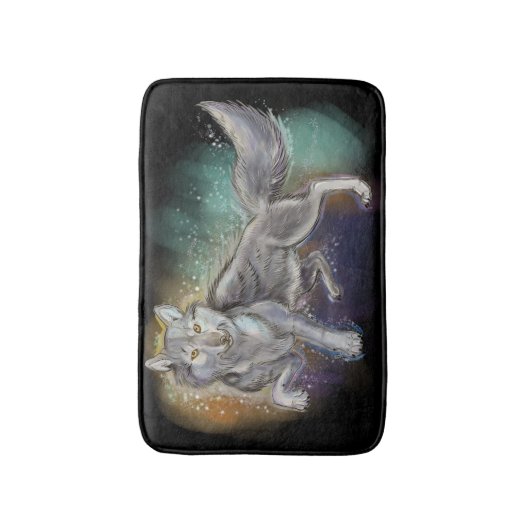 Tapis De Bain Esprit du loup (Devant (Vertical))