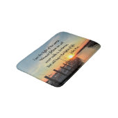 TAPIS DE BAIN ESPRIT REMPLIS JOHN 8 ; 12 CONCEPTION DE LA SCRIPT (Angle)