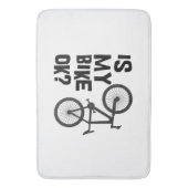 Tapis De Bain Est Mon Vélo OK Funny VTT (devant Vertical)
