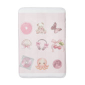 Tapis De Bain Esthétique rose (Devant (Vertical))