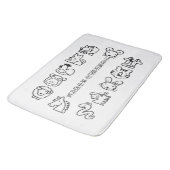 Tapis de bain et tapis ETO 12shi (Angle)