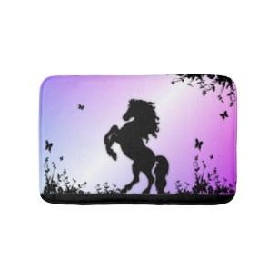 Tapis De Bain Étalon noir cabré