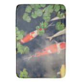 Tapis De Bain Étang de Koi (devant Vertical)