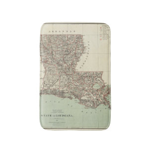 Tapis De Bain État de la Louisiane