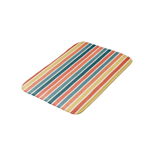 Tapis De Bain Été de '77 Stripes (Angle)