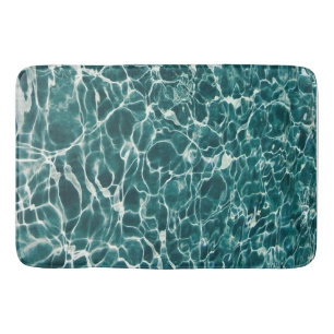 Tapis De Bain Eté esthétique Vagues d'eau Design Style