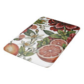 Tapis De Bain Été floral citronné (Angle)