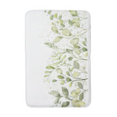 Tapis De Bain Été Printemps vert Eucalyptus Décor (Devant (Vertical))