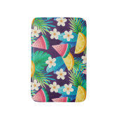 Tapis De Bain Été, Tropical (Devant (Vertical))