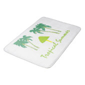 Tapis De Bain Été Tropical (Angle)