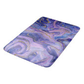 Tapis De Bain Ethereal Cotton Candy Marble Aquarelle Imaginaire (Angle)