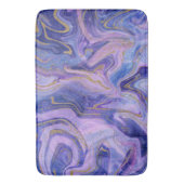 Tapis De Bain Ethereal Cotton Candy Marble Aquarelle Imaginaire (devant Vertical)