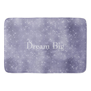 Tapis De Bain Étincelle de rêve pourpre