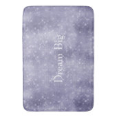 Tapis De Bain Étincelle de rêve pourpre (devant Vertical)