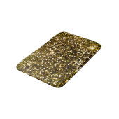 Tapis De Bain Etincelle dorée : arrière - plan étincelant. (Angle)