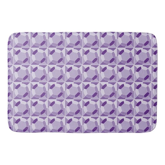 Tapis De Bain Étincelle violette (Devant)