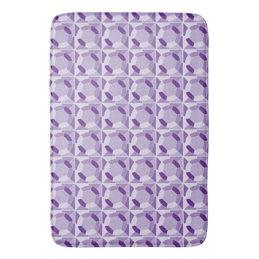 Tapis De Bain Étincelle violette (devant Vertical)