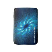 Tapis De Bain Étoile bleue sculptée (Devant (Vertical))