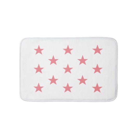 Tapis De Bain Étoile corail (Devant)
