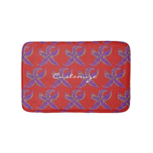 Tapis De Bain étoile de mer violette Thunder_Cove n'importe que