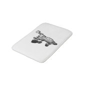Tapis De Bain Étoile de Pickleball (Angle)