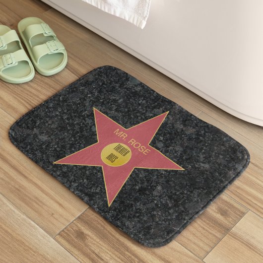 Tapis De Bain Étoile de salle de dressing