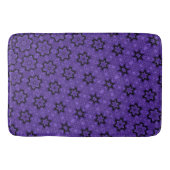 Tapis De Bain Étoile florissante Mandala violet (Devant)