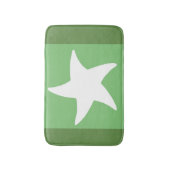 Tapis De Bain Etoile marine verte (Devant (Vertical))