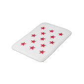 Tapis De Bain Étoile rouge (Angle)