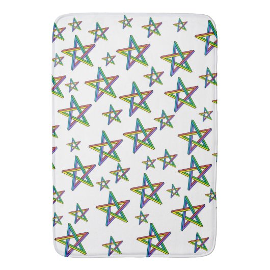 Tapis De Bain Étoiles (devant Vertical)