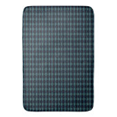 Tapis De Bain Etoiles arc-en-ciel bleu vert, Motif Artdeco (devant Vertical)