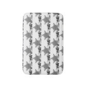 TAPIS DE BAIN ***ÉTOILES D'ARGENT*** (Devant (Vertical))