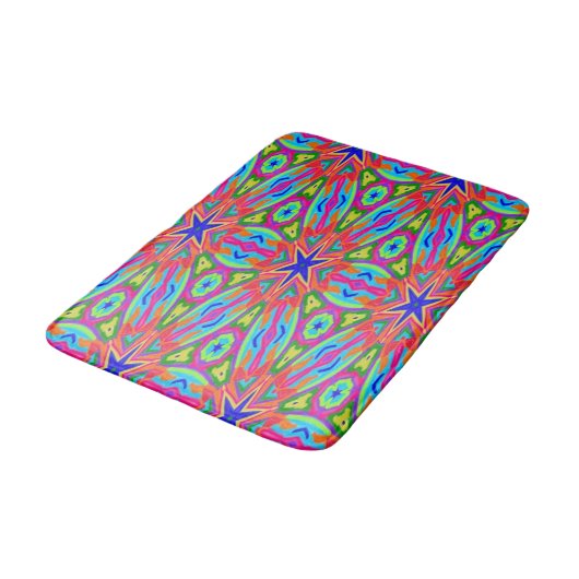 Tapis De Bain Étoiles de marqueurs magiques (Angle)