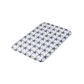 Tapis De Bain Étoiles de mer bleues (Angle)