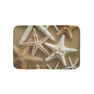 Tapis De Bain Étoiles de mer sur le sable