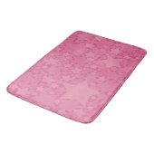 Tapis De Bain Étoiles, Étoiles, Étoiles - Rose (Angle)