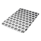Tapis De Bain Étoiles gris charbon (Angle)