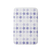 Tapis De Bain Étoiles Patriotique Blue Ombre (Devant (Vertical))