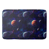 Tapis De Bain Etoiles, Planètes, Galaxie, Espace Extérieur Thème (Devant)