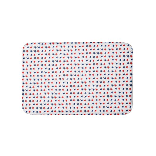 Tapis De Bain étoiles rouges, blanches et bleues Thunder_Cove (Devant)
