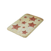 Tapis De Bain Étoiles scintillantes vintage (Angle)