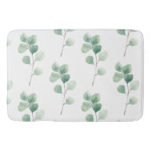 Tapis De Bain Eucalyptus Motif vert (Devant)