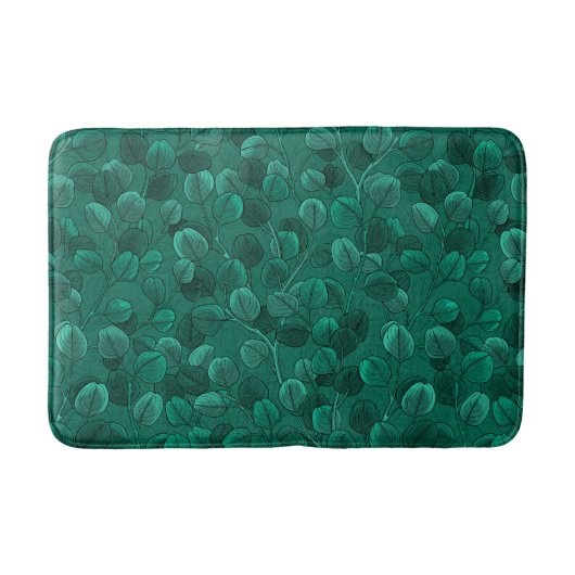 Tapis De Bain Eucalyptus vert (Devant)