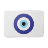Tapis De Bain Evil Eye Blue Mati mat design de bain (Devant)