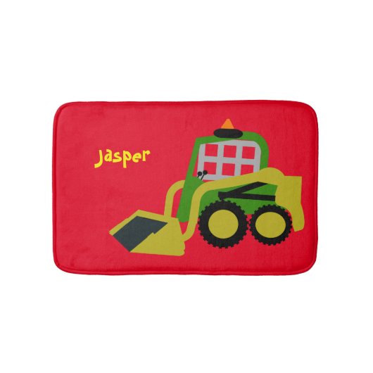 Tapis De Bain Excavateur Bobcat (Devant)